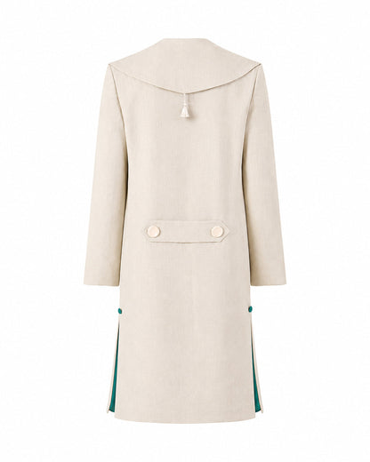 1920s Mildred Coat in Ecru