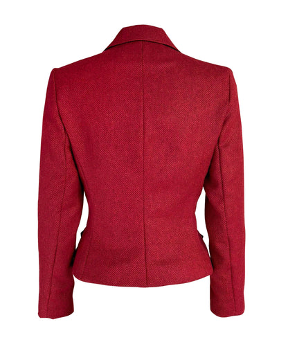 1940s Hampton Tailored Jacket - Premium Ruby Wool