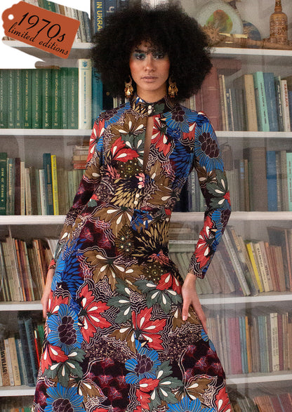 1970s Barbara Keyhole Dress - Delic