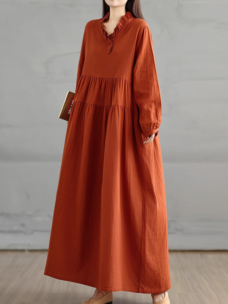Breezy Women's Casual Loose Fit Smock Dress with Pockets | Eva Trends