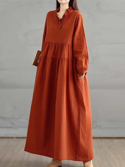 Breezy Women's Casual Loose Fit Smock Dress with Pockets | Eva Trends