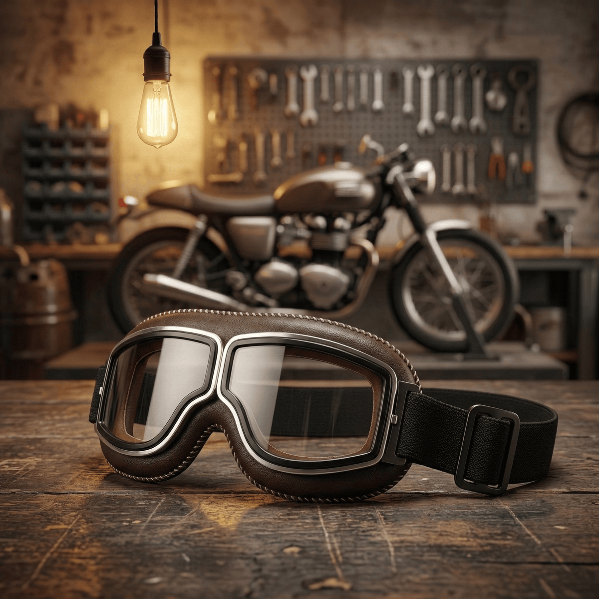 üï∂Ô∏è OTG Vintage Motorcycle Goggles (Fits Over Glasses)