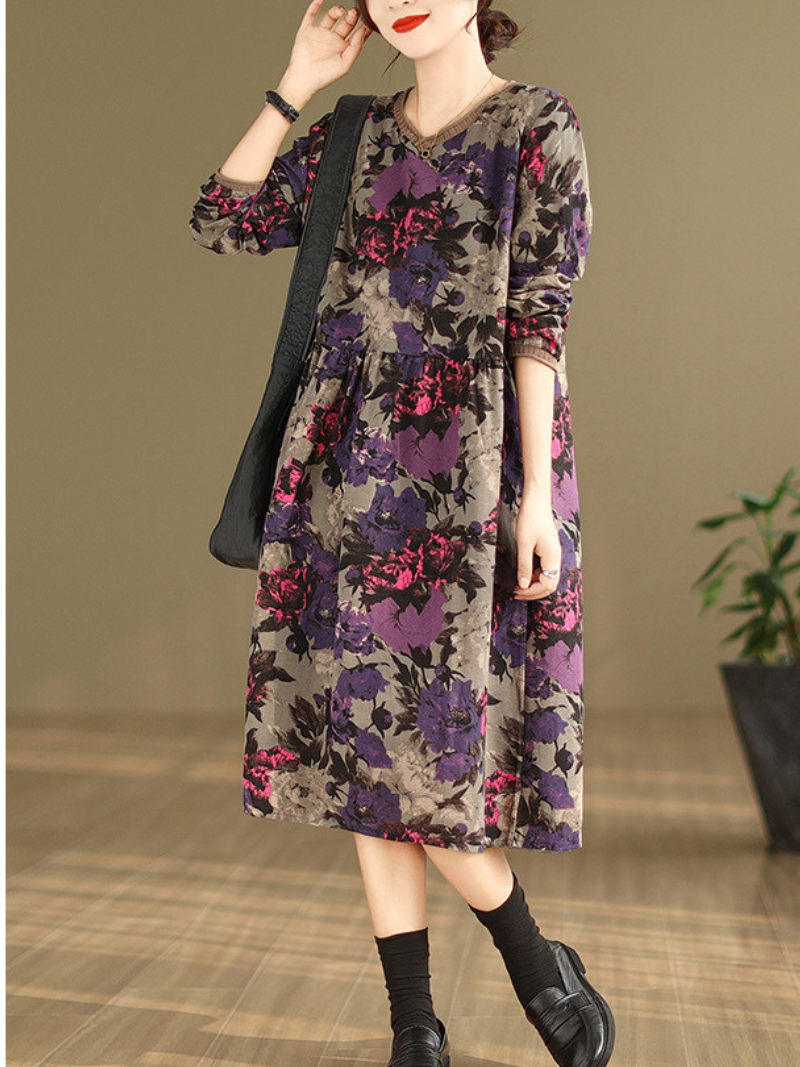 Soft & Breezy Summer Floral Smock Dress for Women | Eva Trends
