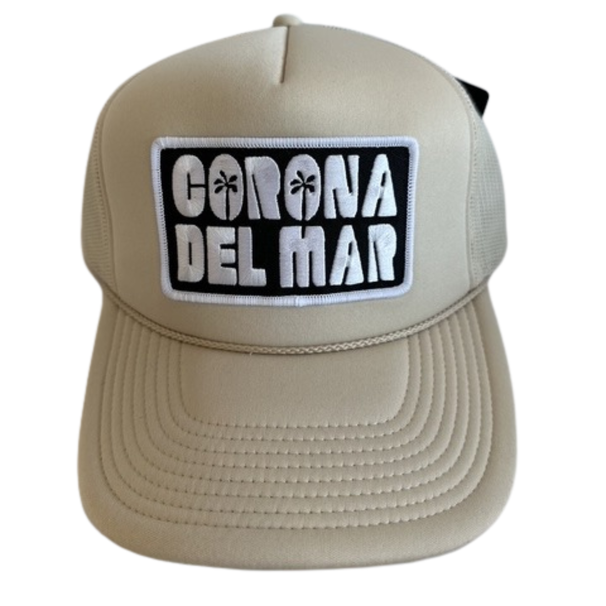 Corona Del Mar Palm Patch Trucker Hat