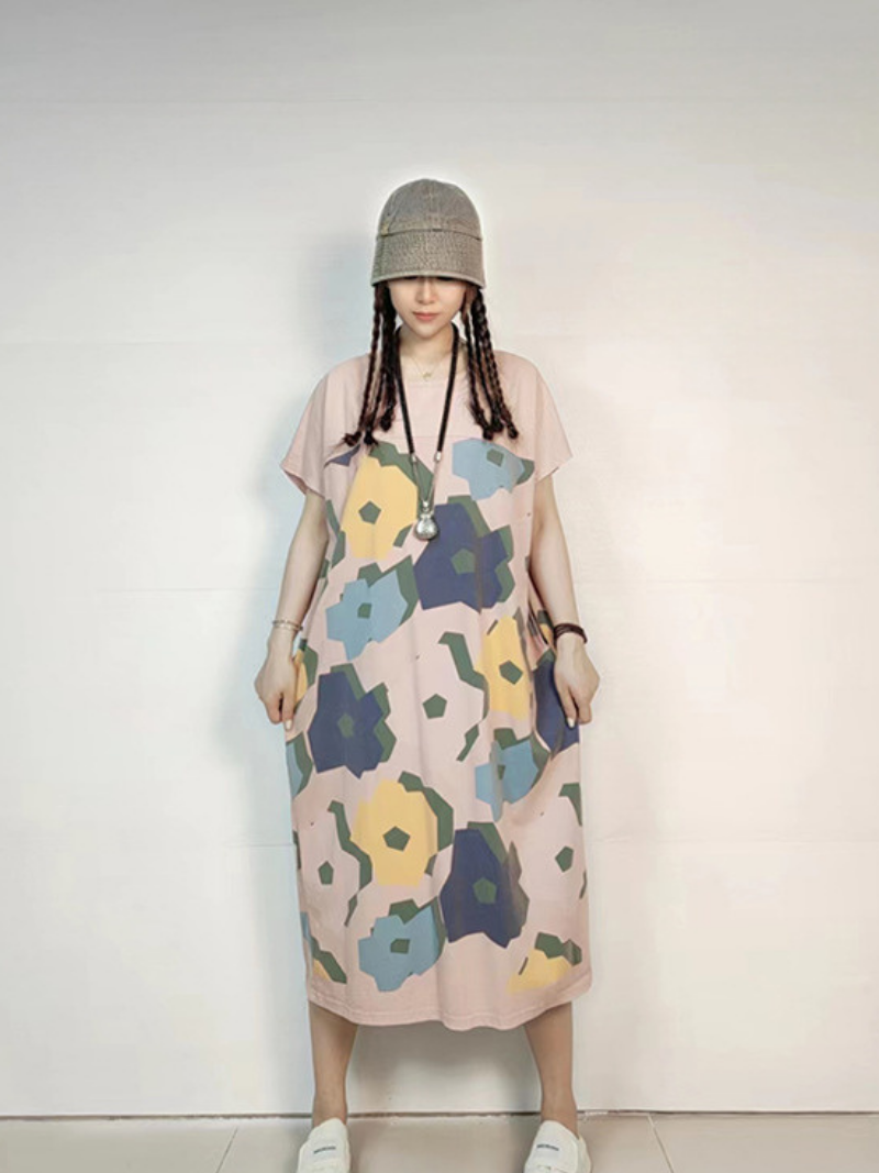 Effortless Style Women's Summer Midi Dress