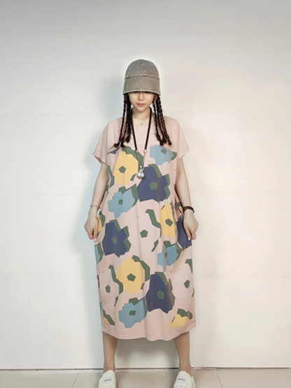 Effortless Style Women's Summer Midi Dress