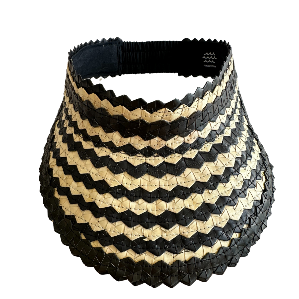 Stripe Woven Playa Visor