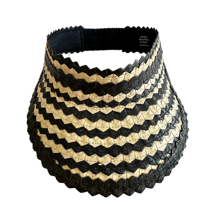 Stripe Woven Playa Visor