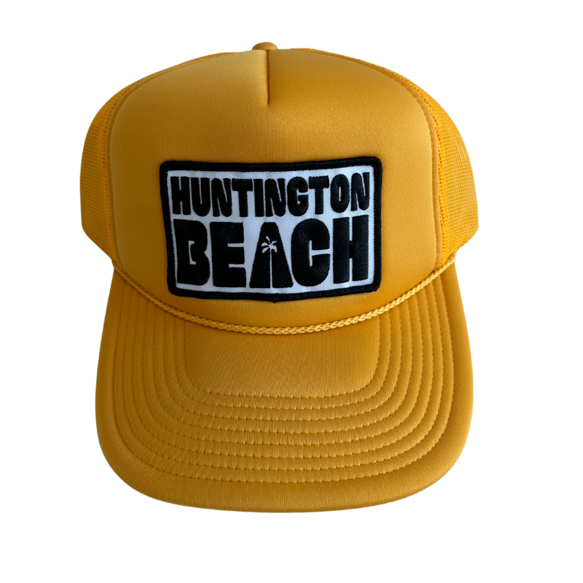 Huntington Beach Palm Patch Trucker Hat