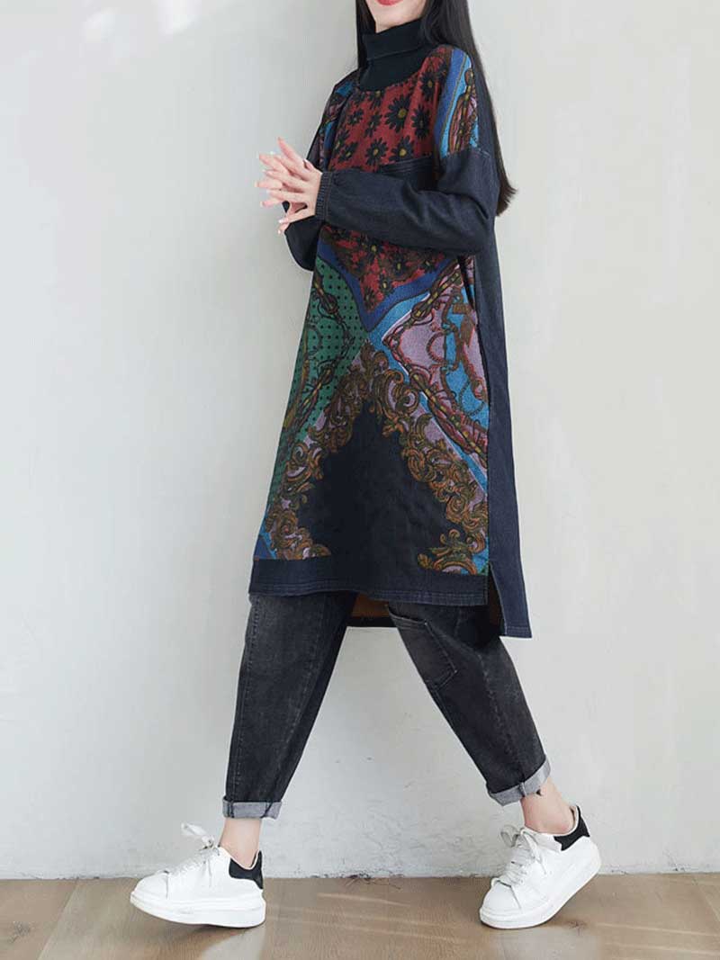 Chic & Cozy Women's Sweater Midi Dress | Eva Trends