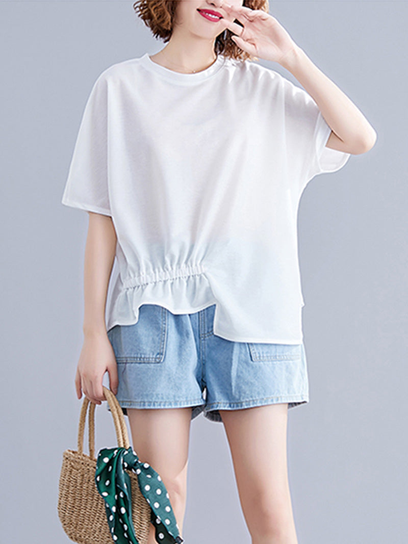 Women's Elastic Waist Top - Comfy & Chic | Eva Trends