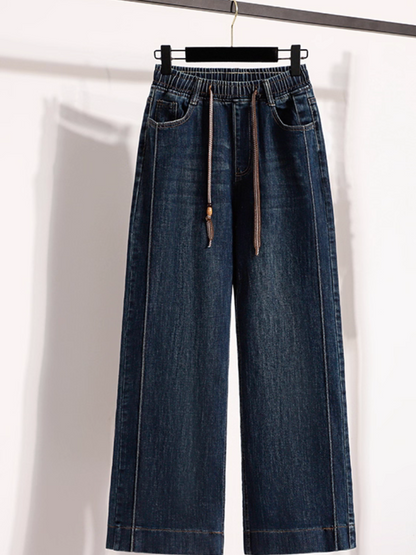 Women's Soft Artistic Summer Styling Loose Bottom