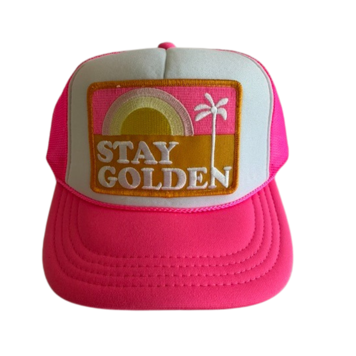 Stay Golden Kids Trucker Hat