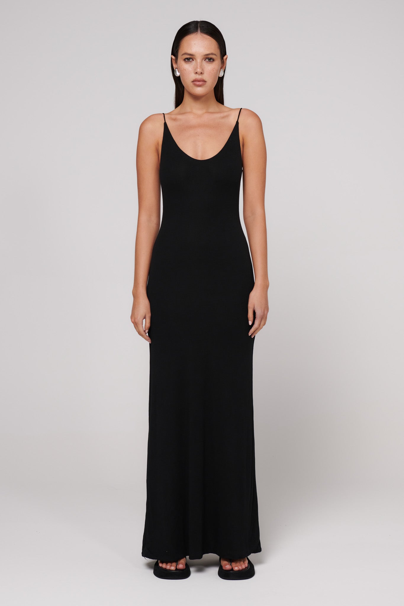 Louise Maxi Dress - Black