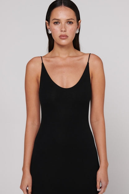 Louise Maxi Dress - Black