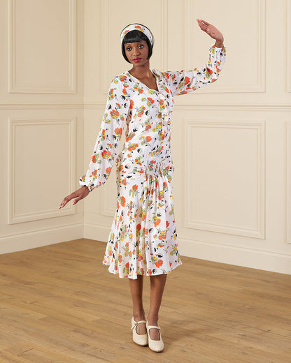 1920s Constance Dress - Golden Haze