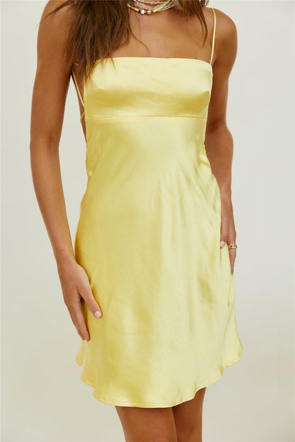 Ivy Mini Dress - Yellow