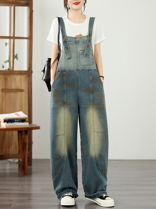 Confident Weekend Denim Overalls — Effortless Fit, Flattering Everyday Style
