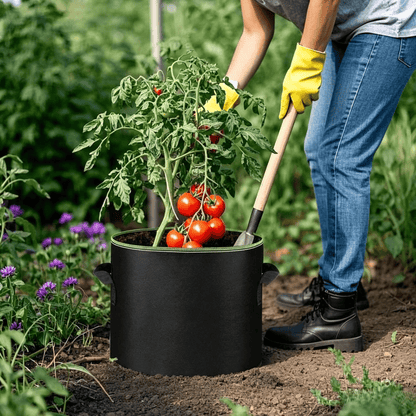 üå± Gallon Grow Bags ‚Äì Heavy Duty Aeration Fabric Pots with Handles for Vegetables, Flowers & Fruits ü™¥