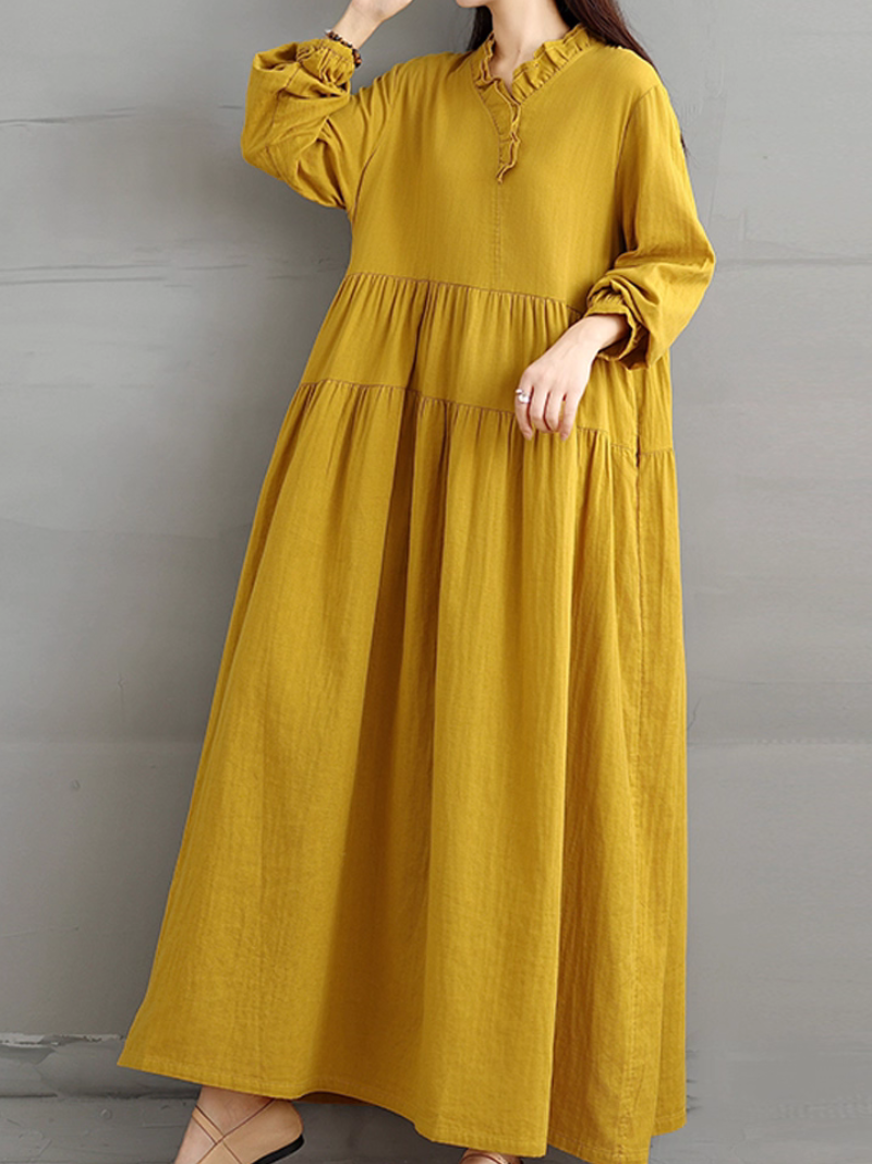 Casual Boho Long Smock Dress for Women | Eva Trends