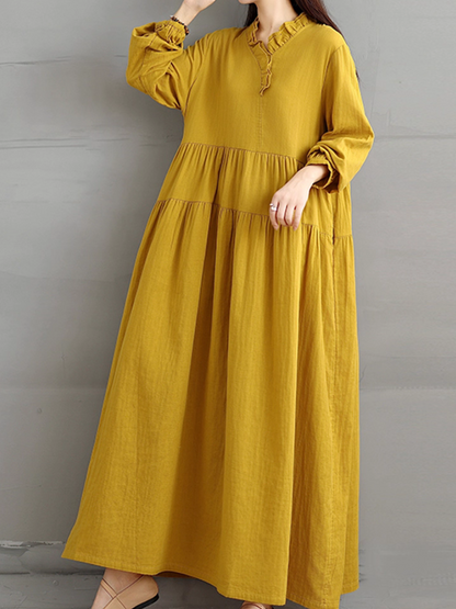 Casual Boho Long Smock Dress for Women | Eva Trends