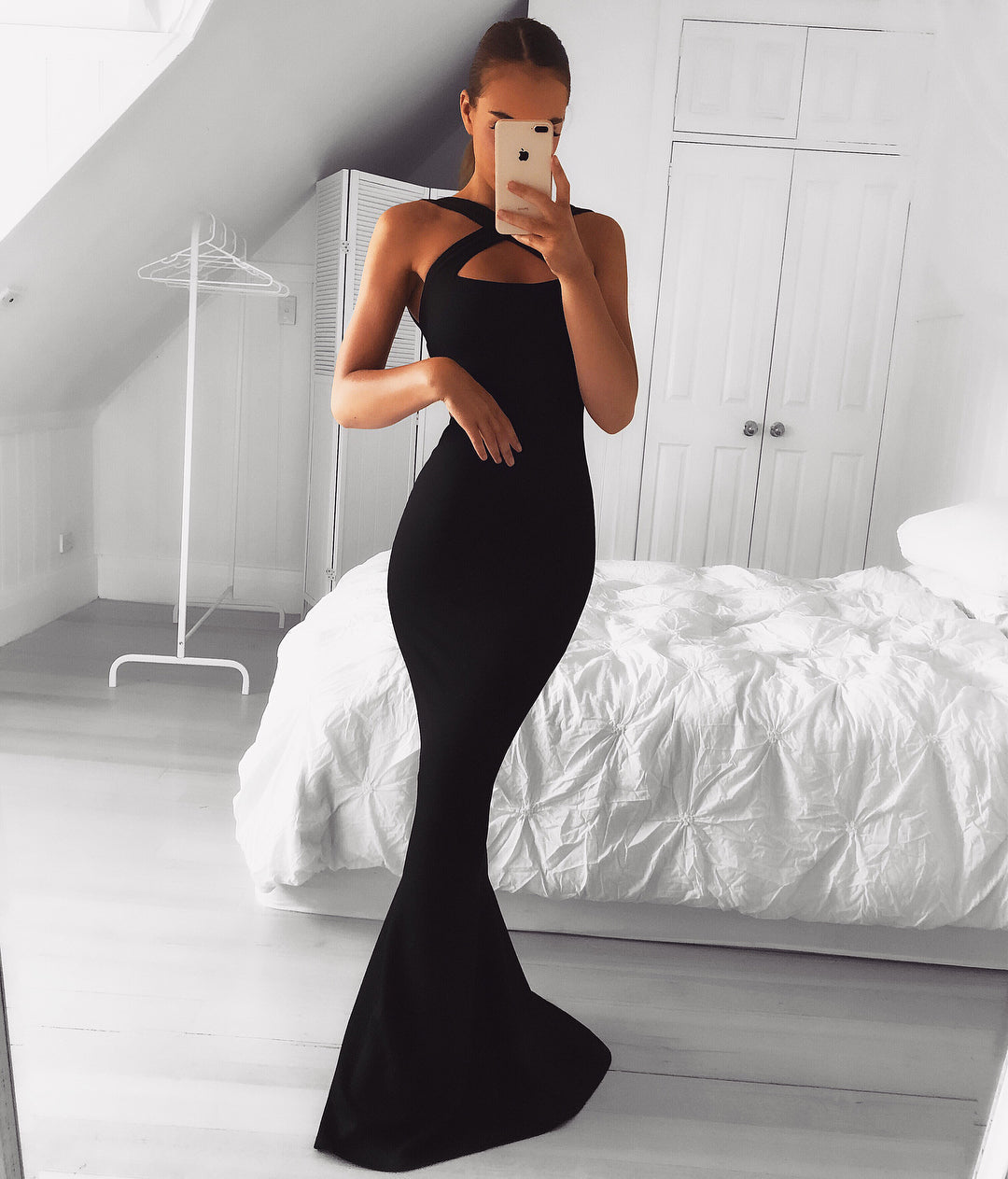 Nookie Viva 2 Way Gown - Black
