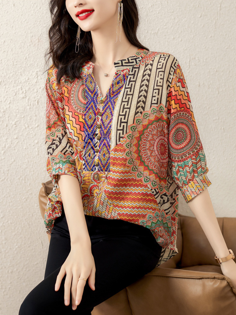 Is My Dreamy Women's Printing Short-Sleeved Tops