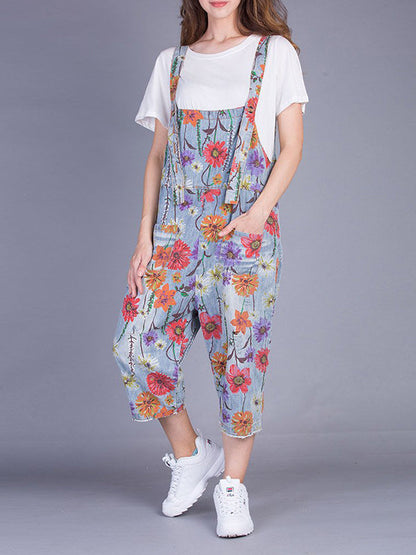 Floriesta Garden Overall Dungarees