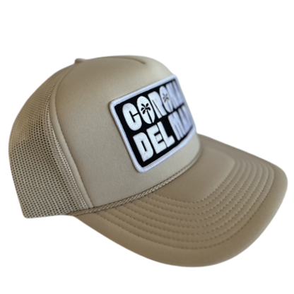 Corona Del Mar Palm Patch Trucker Hat