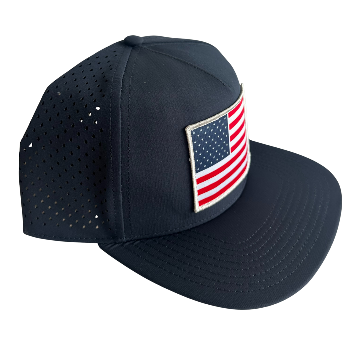American Flag USA Mesh Tech Trucker