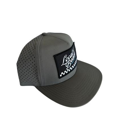 Local Beach Check Mesh Tech Trucker