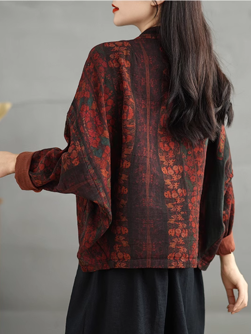 Chic Women's Printed Baggy Summer Top | Eva Trends