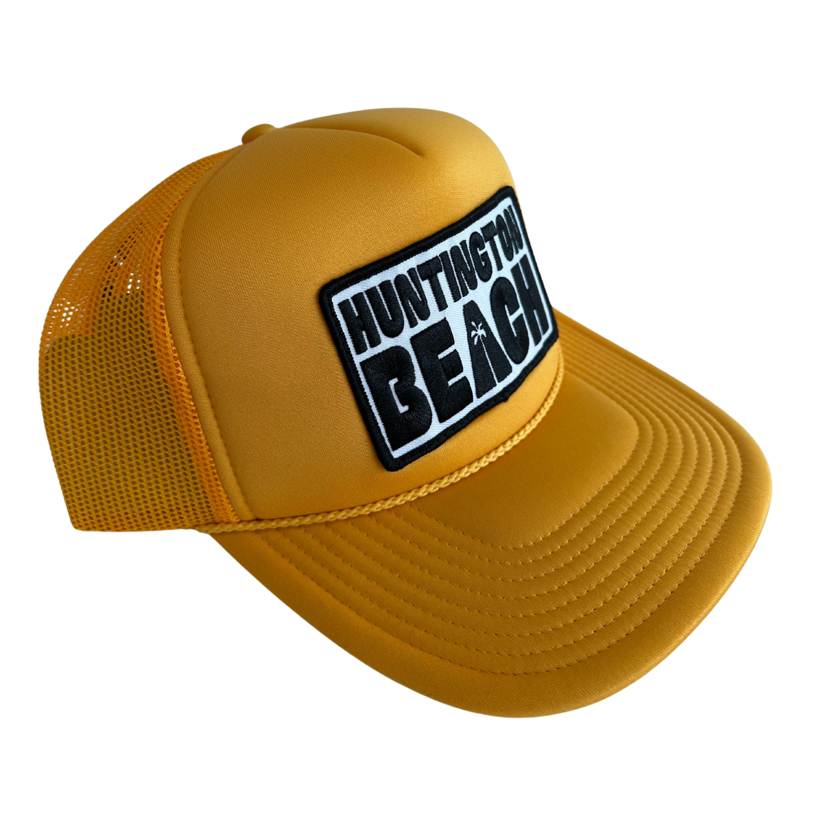 Huntington Beach Palm Patch Trucker Hat