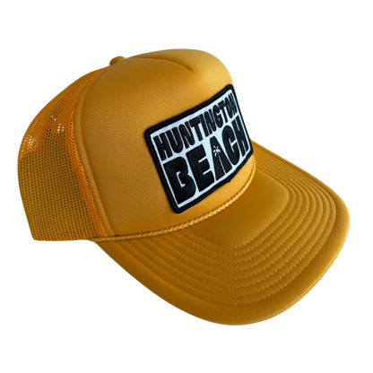 Huntington Beach Palm Patch Trucker Hat