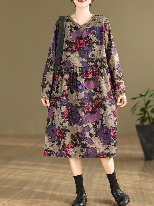 Soft & Breezy Summer Floral Smock Dress for Women | Eva Trends