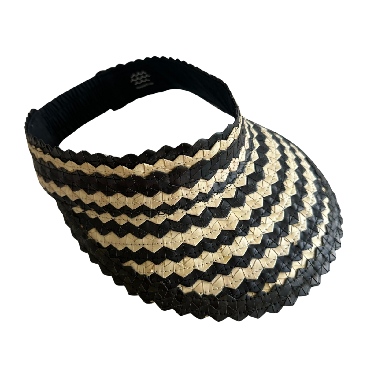 Stripe Woven Playa Visor