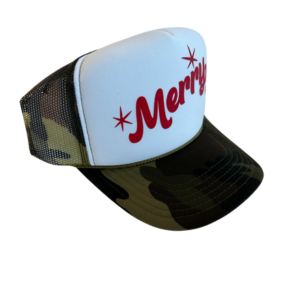 Merry Trucker Hat