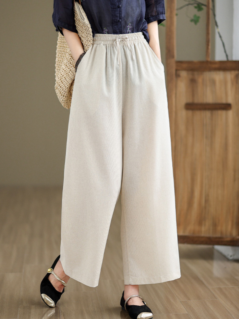 Women’s Everyday Casual& Comfort with Stylish Wide Leg Bottom