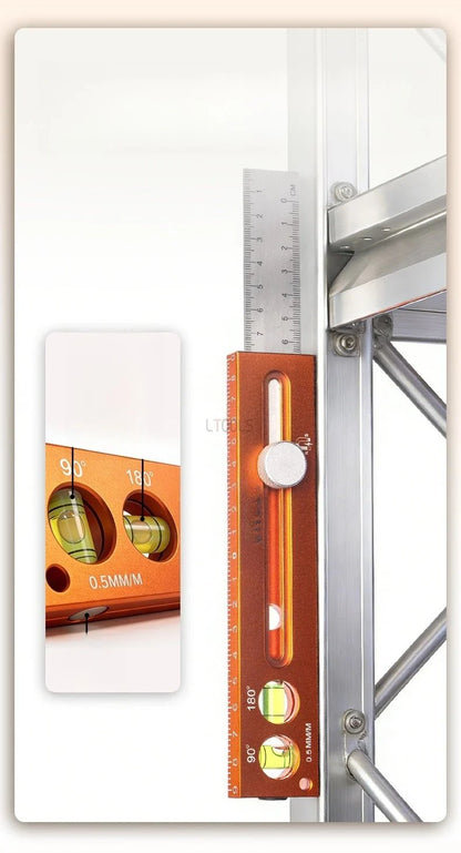 üìèMultifunctional Marking Level Ruler