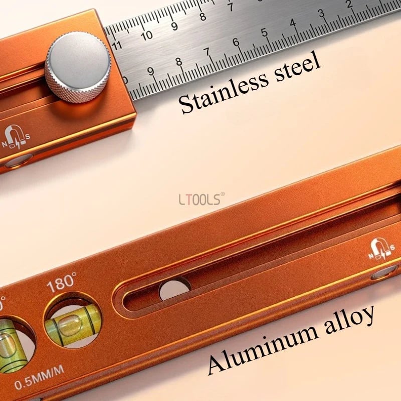 üìèMultifunctional Marking Level Ruler