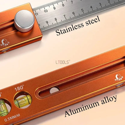 üìèMultifunctional Marking Level Ruler