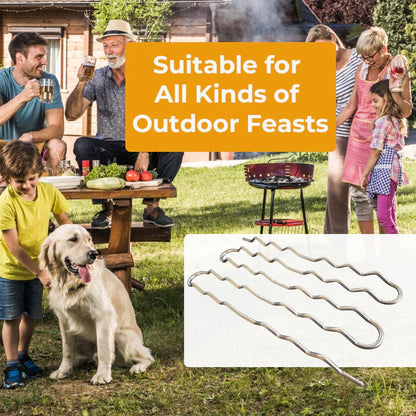 Dailyardtool¬Æ Grill Master Essential] BBQ Sausage Roller Rack