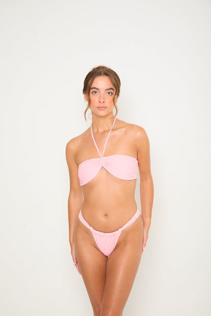 Lola Bikini Top | Baby Pink