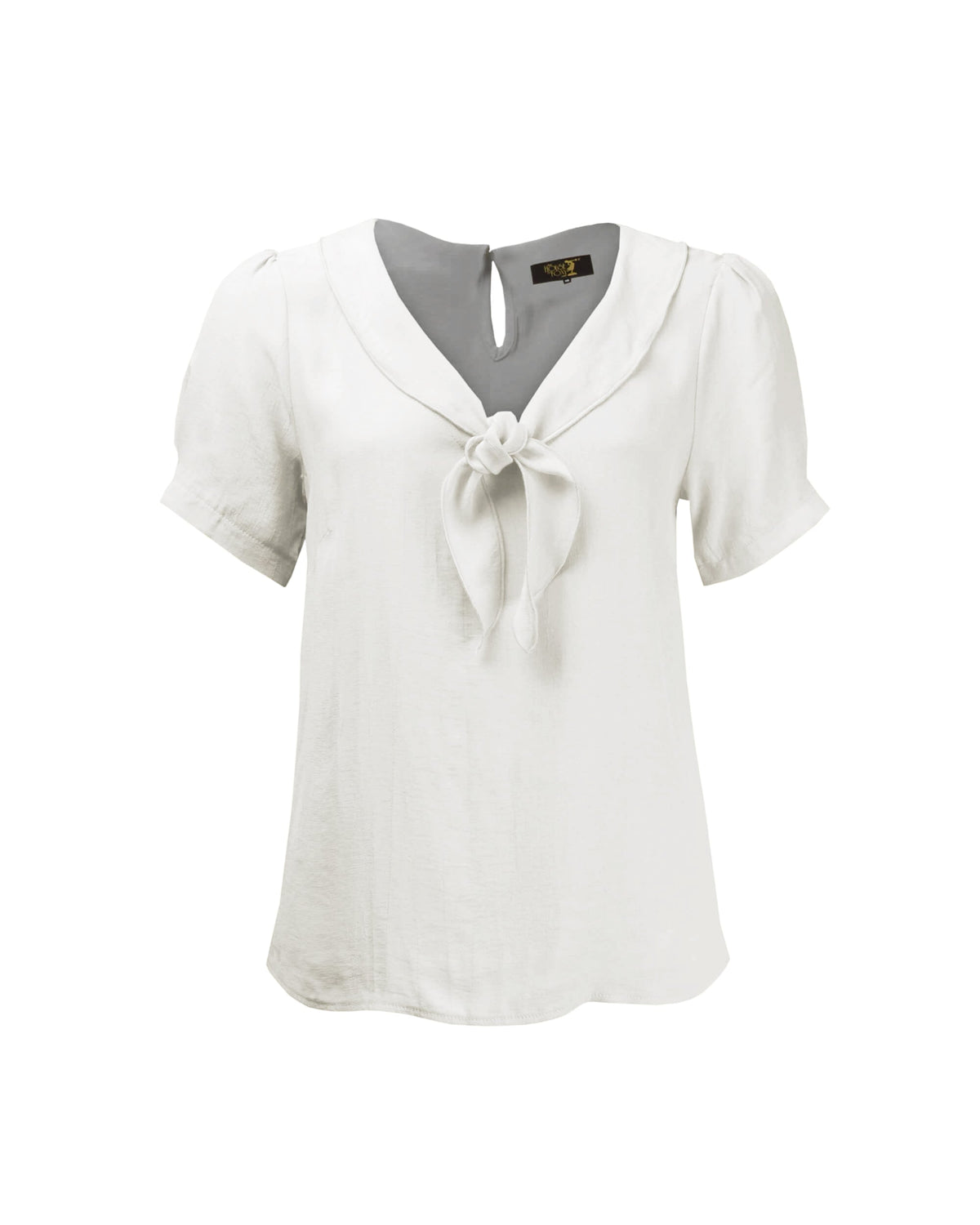 1930s Shawl Blouse - Ivory