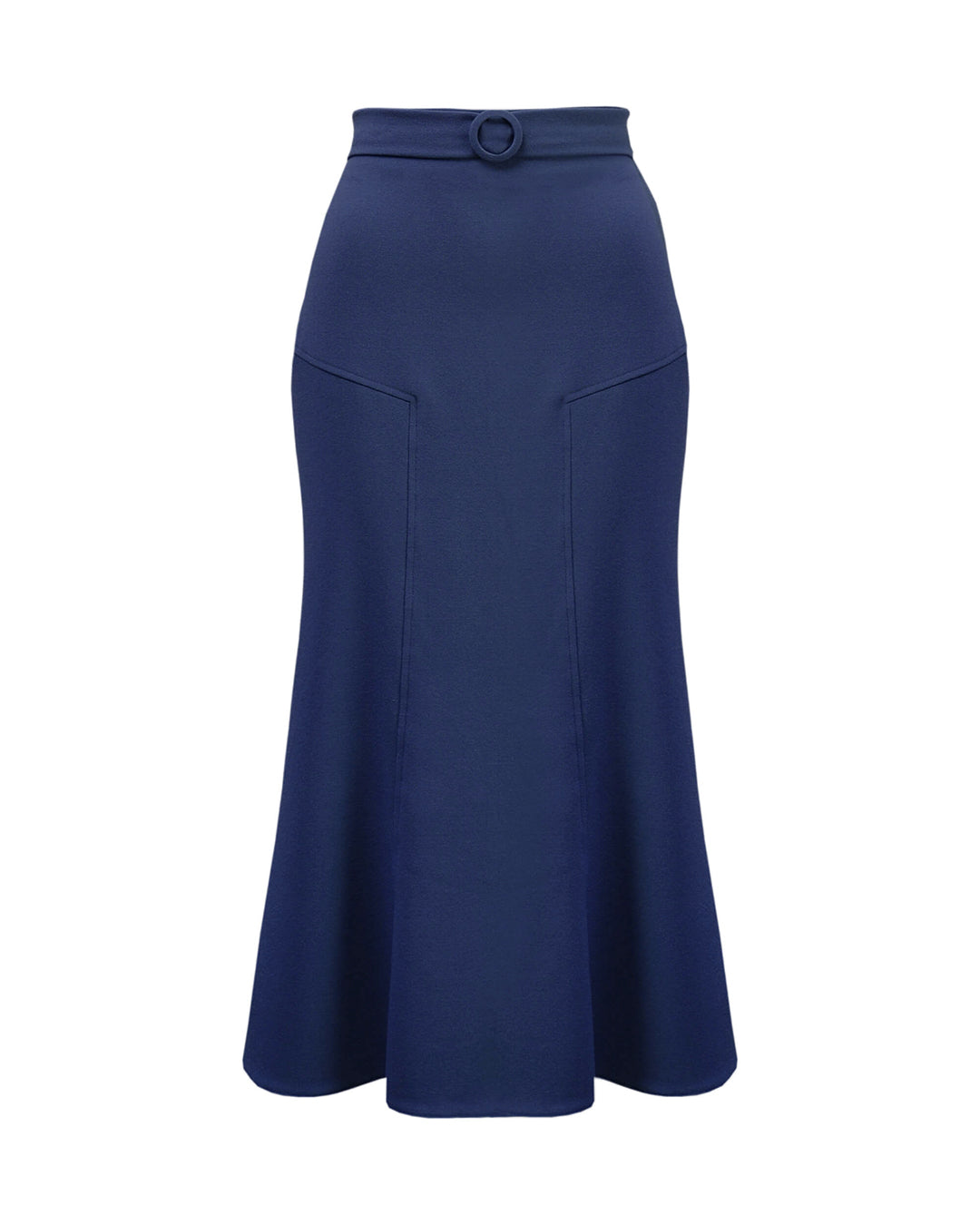 1930s Deco Panel Skirt - Navy