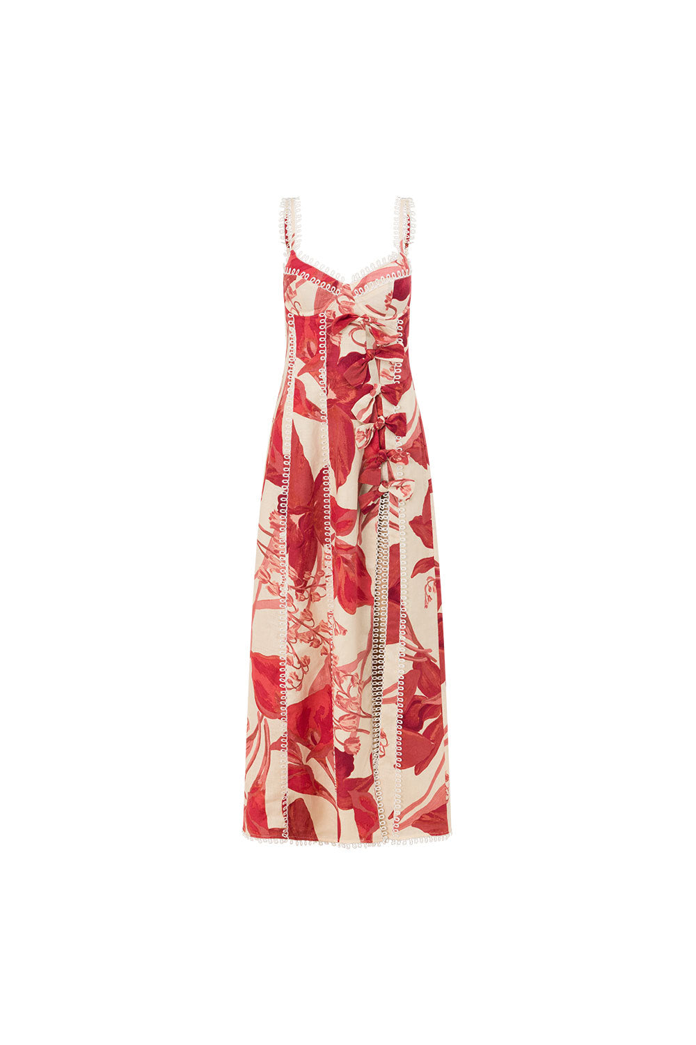 Darla Bow Dress - Calla Floral