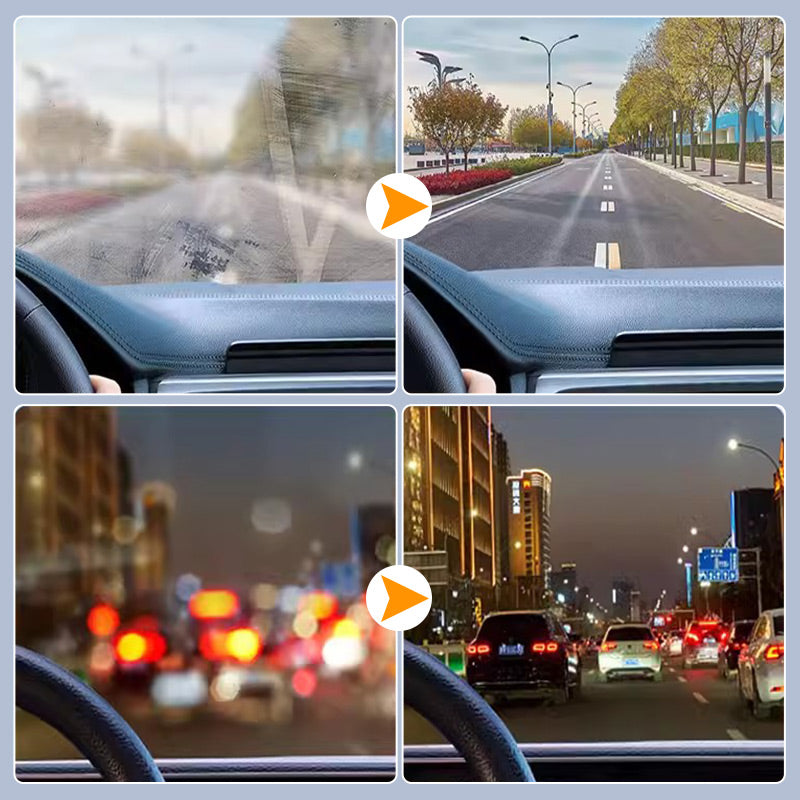 ‚ú®üî•Car Glass Oil Film Stain Removal Cleaner