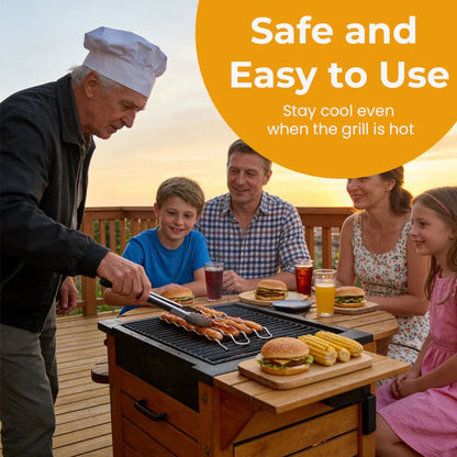 Dailyardtool¬Æ Grill Master Essential] BBQ Sausage Roller Rack
