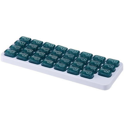 üí™31-Day Detachable Monthly Pill Organizer