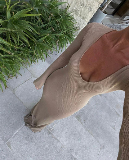 Danita Maxi Dress - Latte